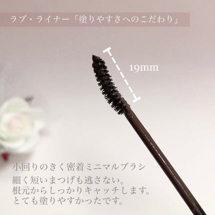 ラブ・ライナー オールラッシュマスク/ラブ・ライナー/マスカラを使ったクチコミ(3枚目)