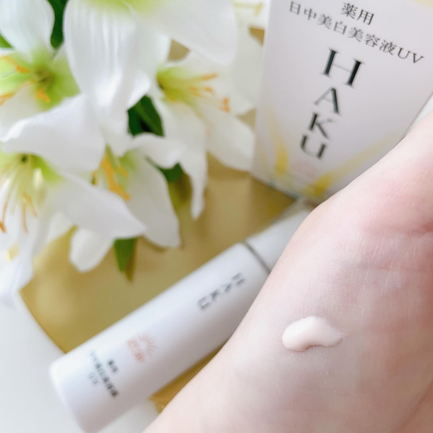 薬用　日中美白美容液/HAKU/美容液を使ったクチコミ（3枚目）