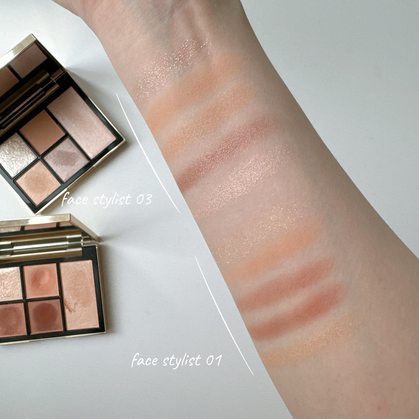 フェイス スタイリスト/SNIDEL BEAUTY/アイシャドウパレットを使ったクチコミ(4枚目)