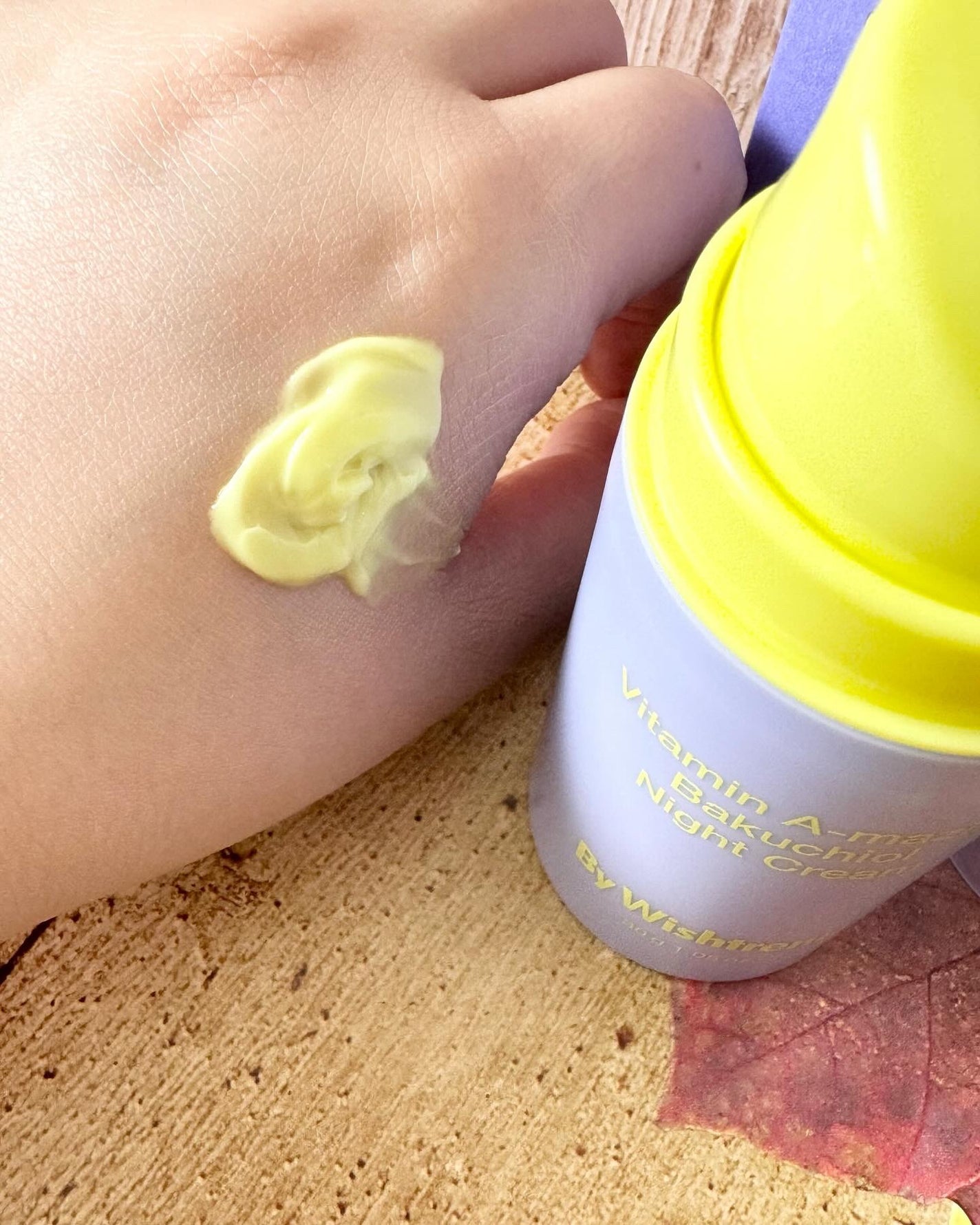 ビタミンA-mazingバクチオールナイトクリーム/By Wishtrend/フェイスクリームを使ったクチコミ(3枚目)