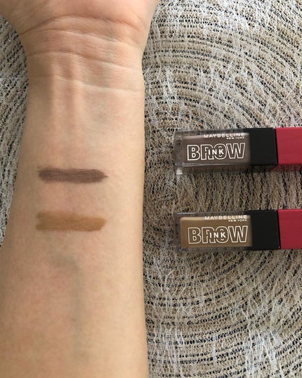 ブロウインク 3D スタイリングジェル/MAYBELLINE NEW YORK/眉マスカラを使ったクチコミ(4枚目)