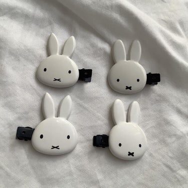 ダイカット前髪クリップ/miffy/ヘアケアグッズを使ったクチコミ（1枚目）