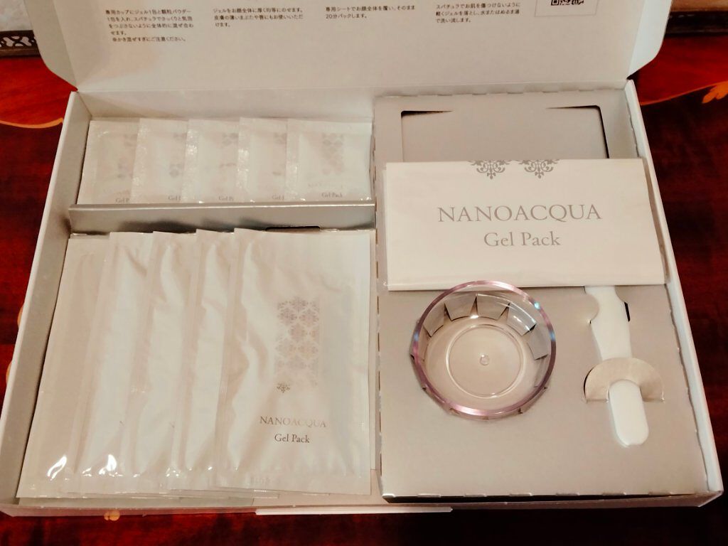 炭酸ジェルパック/NANO ACQUA/洗い流すパック・マスクを使ったクチコミ（1枚目）