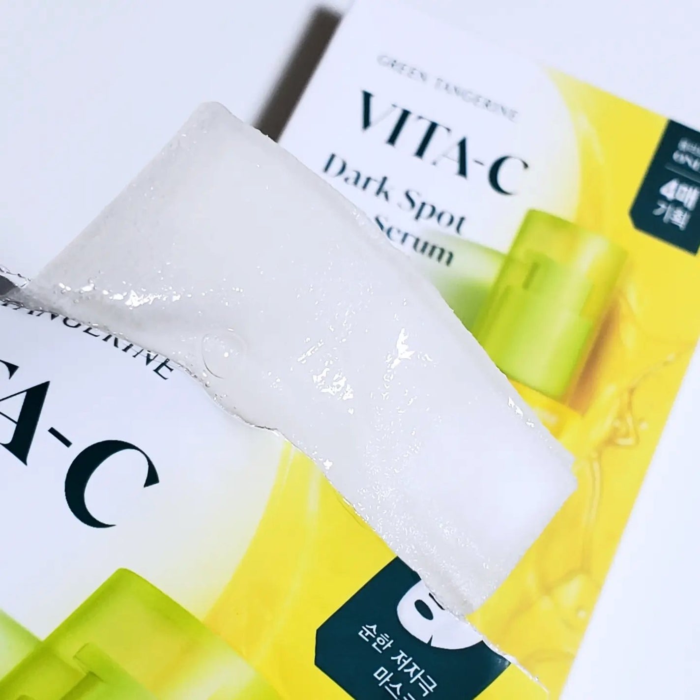 ビタC ダークスポットケアセラム シートマスク/goodal/シートマスク・パックを使ったクチコミ(2枚目)