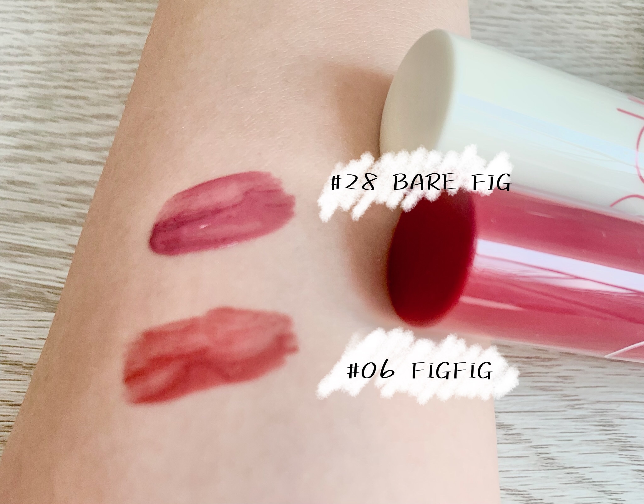 ジューシーラスティングティント/rom&nd/リップティントを使ったクチコミ（2枚目）