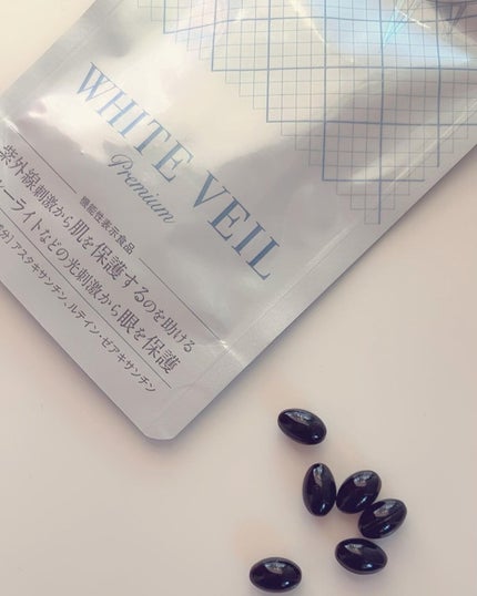 太陽に負けないサプリ/WHITE VEIL/美容サプリメントを使ったクチコミ(1枚目)