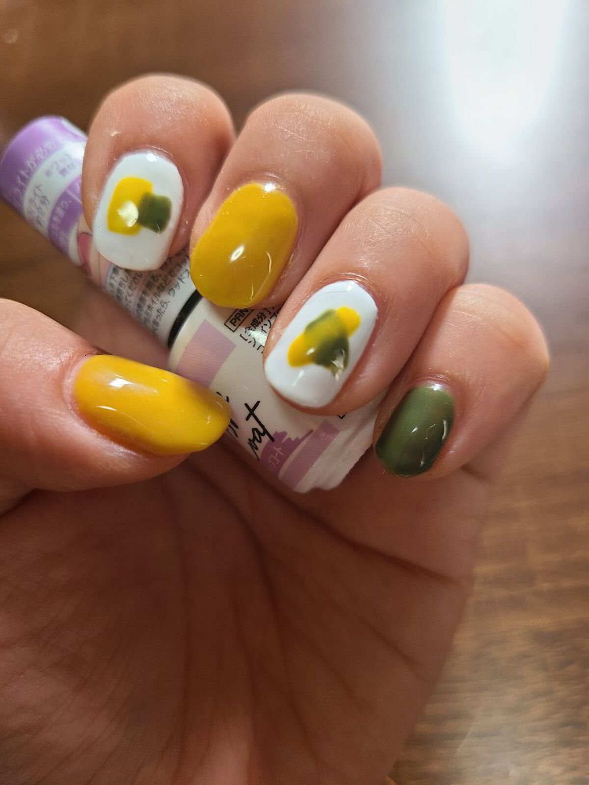 パル カラージェル モスグリーン/キャンドゥ/ジェルネイルを使ったクチコミ（1枚目）