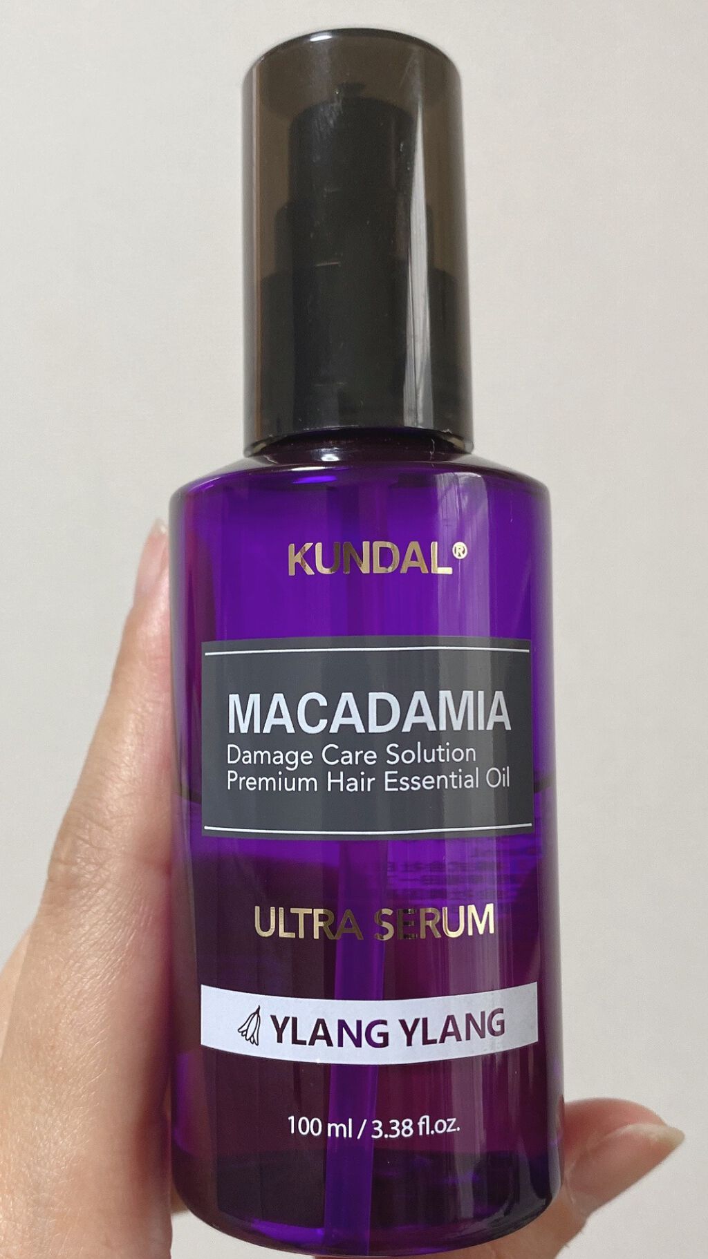 クンダル マカダミア ウルトラヘアセラム /KUNDAL/ヘアオイルを使ったクチコミ（1枚目）