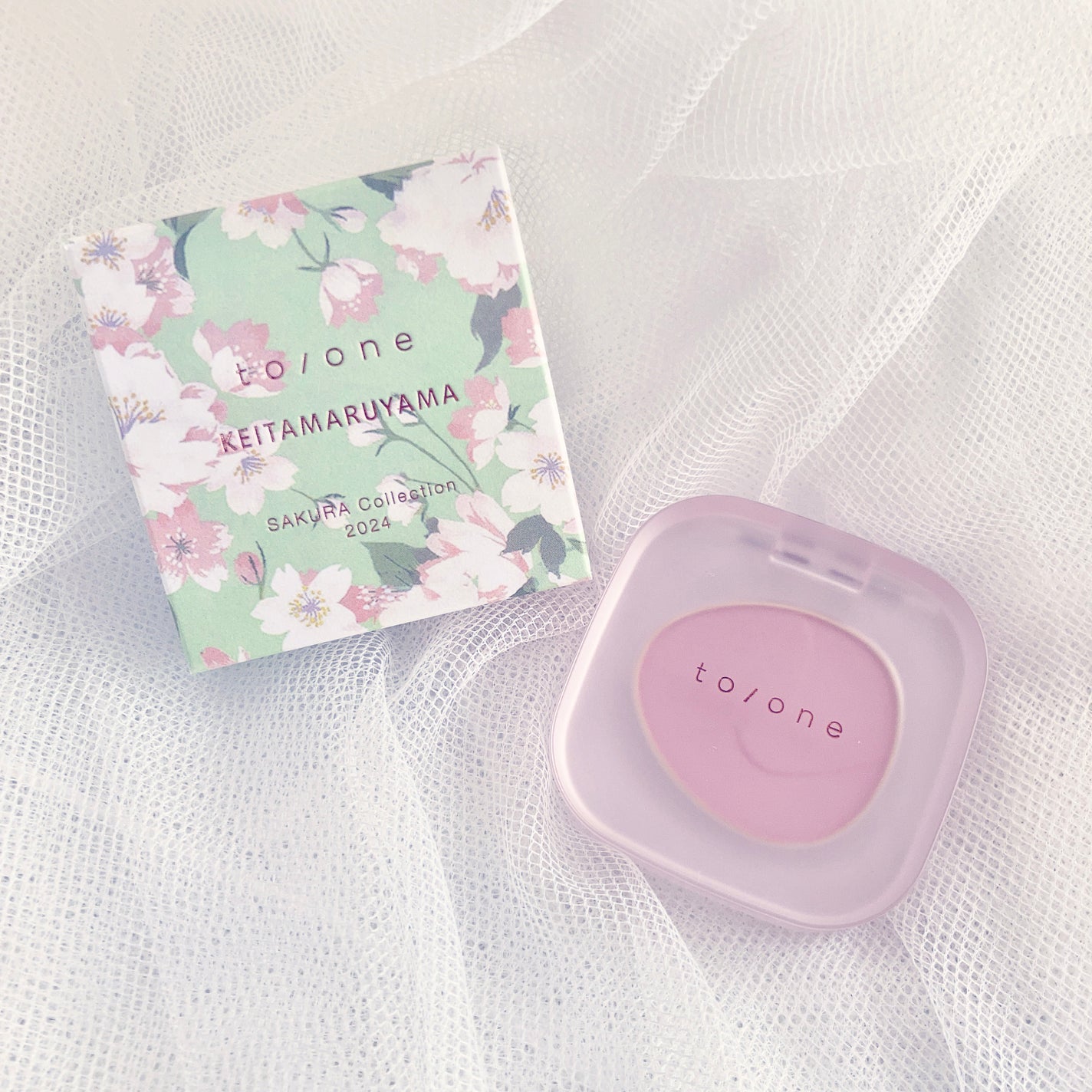 トーン ペタル フロート ブラッシュ/to/one/パウダーチークを使ったクチコミ(1枚目)