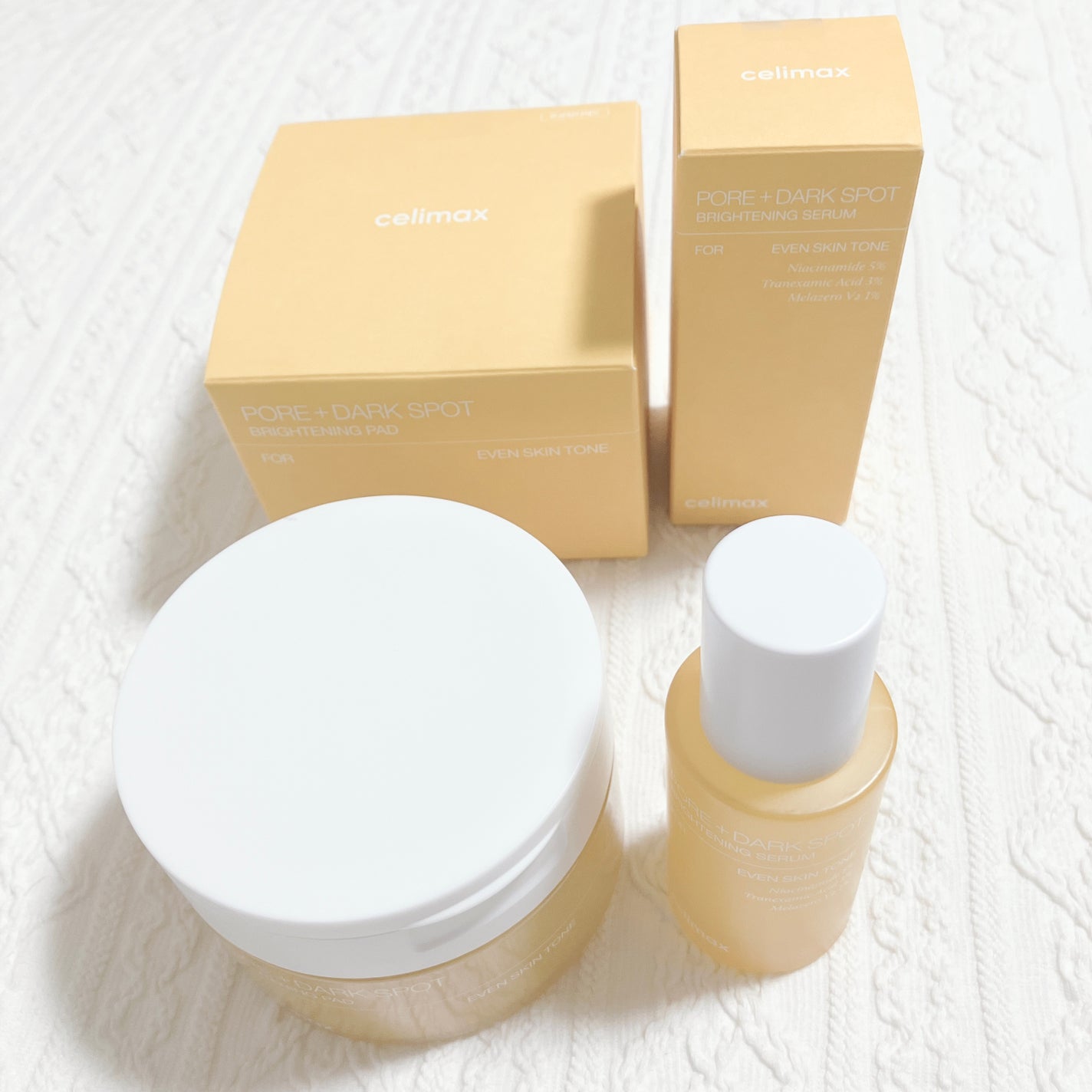 ポア ブライトニング シミケアセラム/celimax/美容液を使ったクチコミ(2枚目)