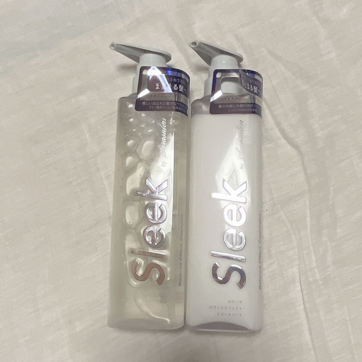 バランスエフェクトシャンプー/トリートメント/スリーク by サラサロン/市販シャンプーを使ったクチコミ(1枚目)