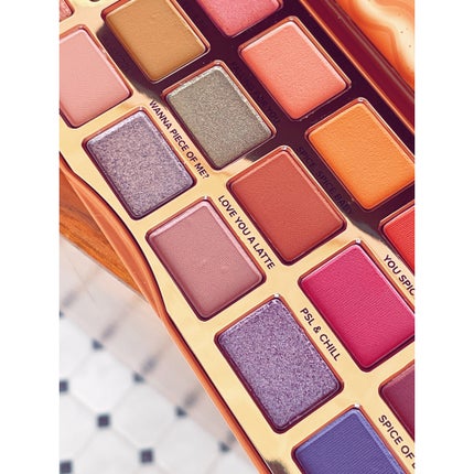 パンプキン スパイス アイシャドウ パレット(旧)/Too Faced/アイシャドウパレットを使ったクチコミ(3枚目)