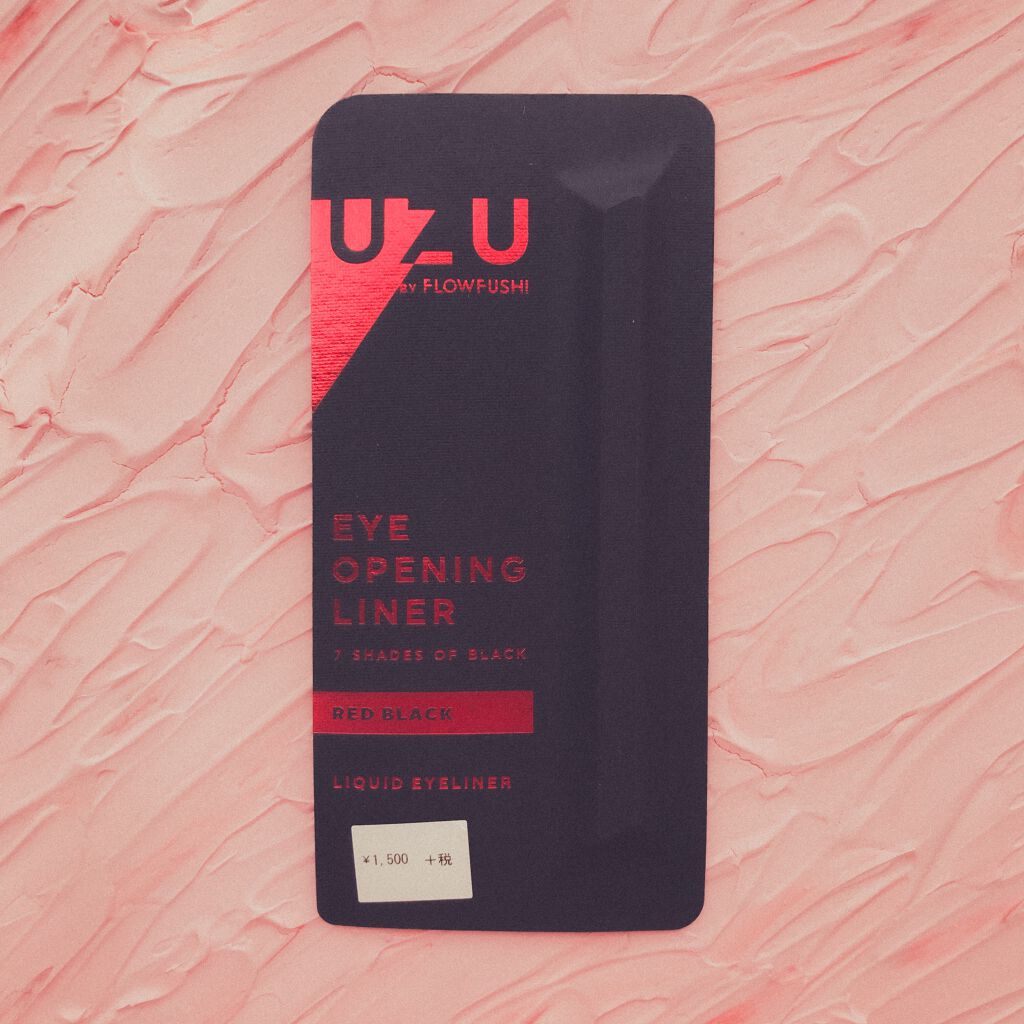 7 SHADES OF BLACK/UZU BY FLOWFUSHI/リキッドアイライナーを使ったクチコミ（3枚目）