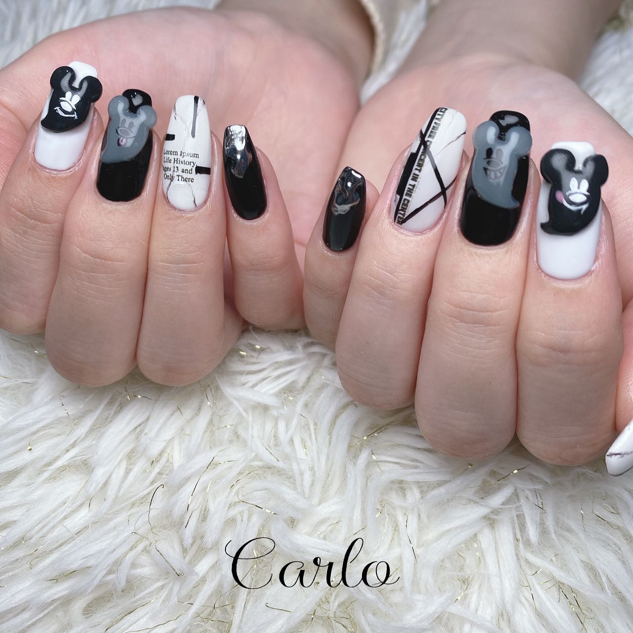 YUKA on LIPS 「150minart..#狭山ヶ丘ネイルサロン#小手指ネイルサロ..」(1枚目)