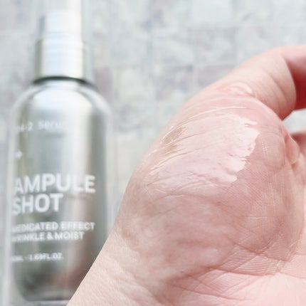 薬用 エフェクト リンクル&モイスト セラム/AMPULE SHOT/美容液を使ったクチコミ(4枚目)