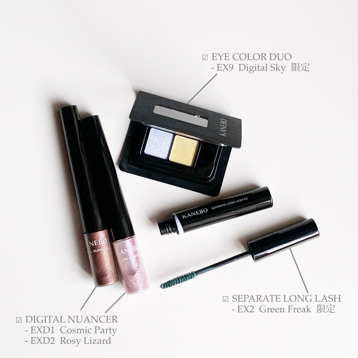 カネボウ アイカラーデュオ/KANEBO/アイシャドウパレットを使ったクチコミ(2枚目)