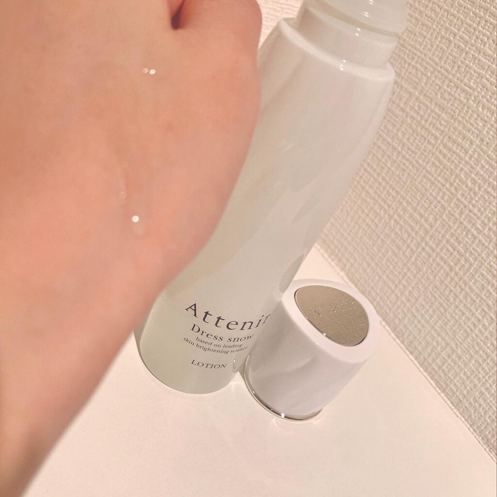 ドレススノー ローション【医薬部外品】 /アテニア/化粧水を使ったクチコミ(3枚目)