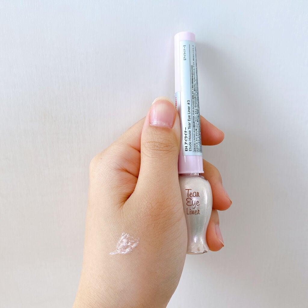 ティアー アイライナー/ETUDE/リキッドアイライナーを使ったクチコミ(3枚目)