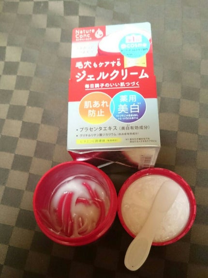 ネイチャーコンク 薬用クリアモイストジェルクリーム/ネイチャーコンク/オールインワン化粧品を使ったクチコミ(1枚目)