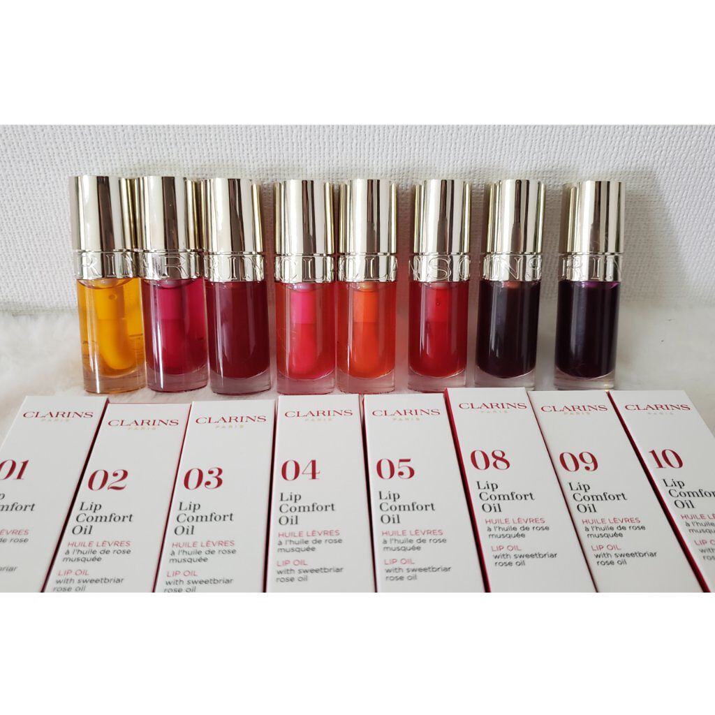 リップコンフォートオイル/CLARINS/リップグロスを使ったクチコミ（2枚目）