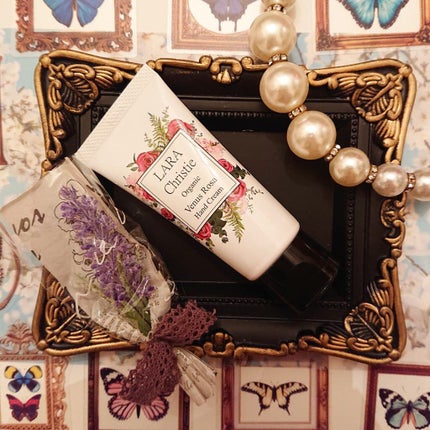 ハンドクリーム ヴィーナスローザ/LARA Christie/ハンドクリームを使ったクチコミ(1枚目)