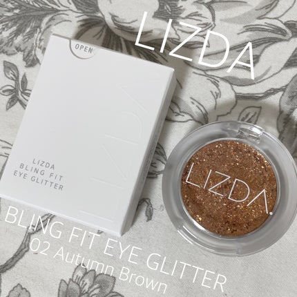 ブリング フィット アイグリッター/LIZDA/グリッターを使ったクチコミ(1枚目)