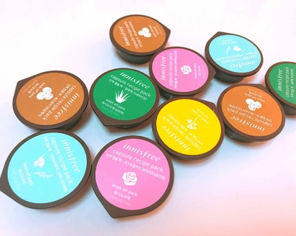 カプセルレシピパック VC/innisfree/洗い流すパック・マスクを使ったクチコミ(2枚目)