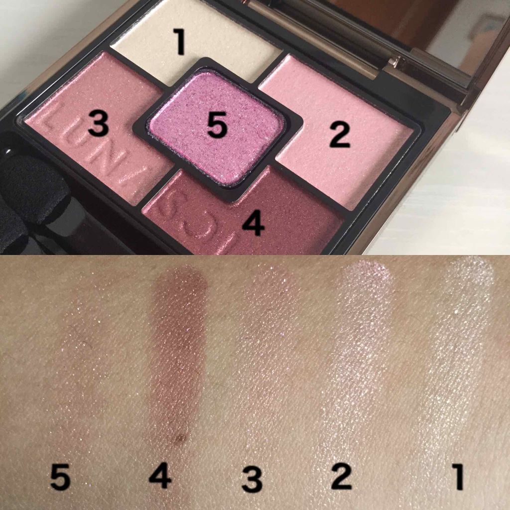 ジェミネイトアイズ/LUNASOL/アイシャドウパレットを使ったクチコミ(3枚目)