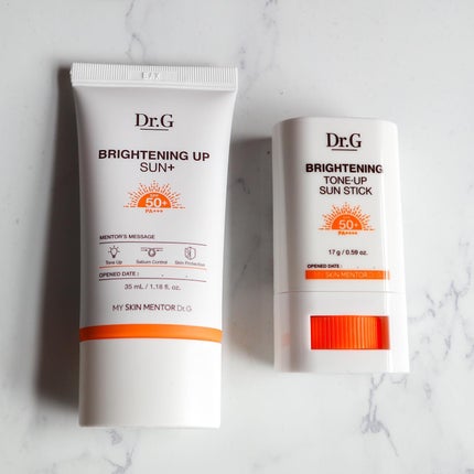 ブライトニングアップサンスティック SPF50+ PA++++/Dr.G/日焼け止めスティックを使ったクチコミ(1枚目)