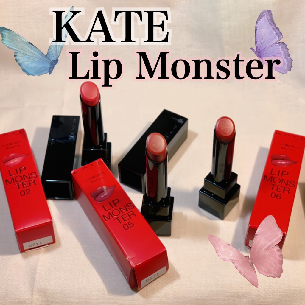 ケイト リップモンスター/KATE/口紅を使ったクチコミ(4枚目)