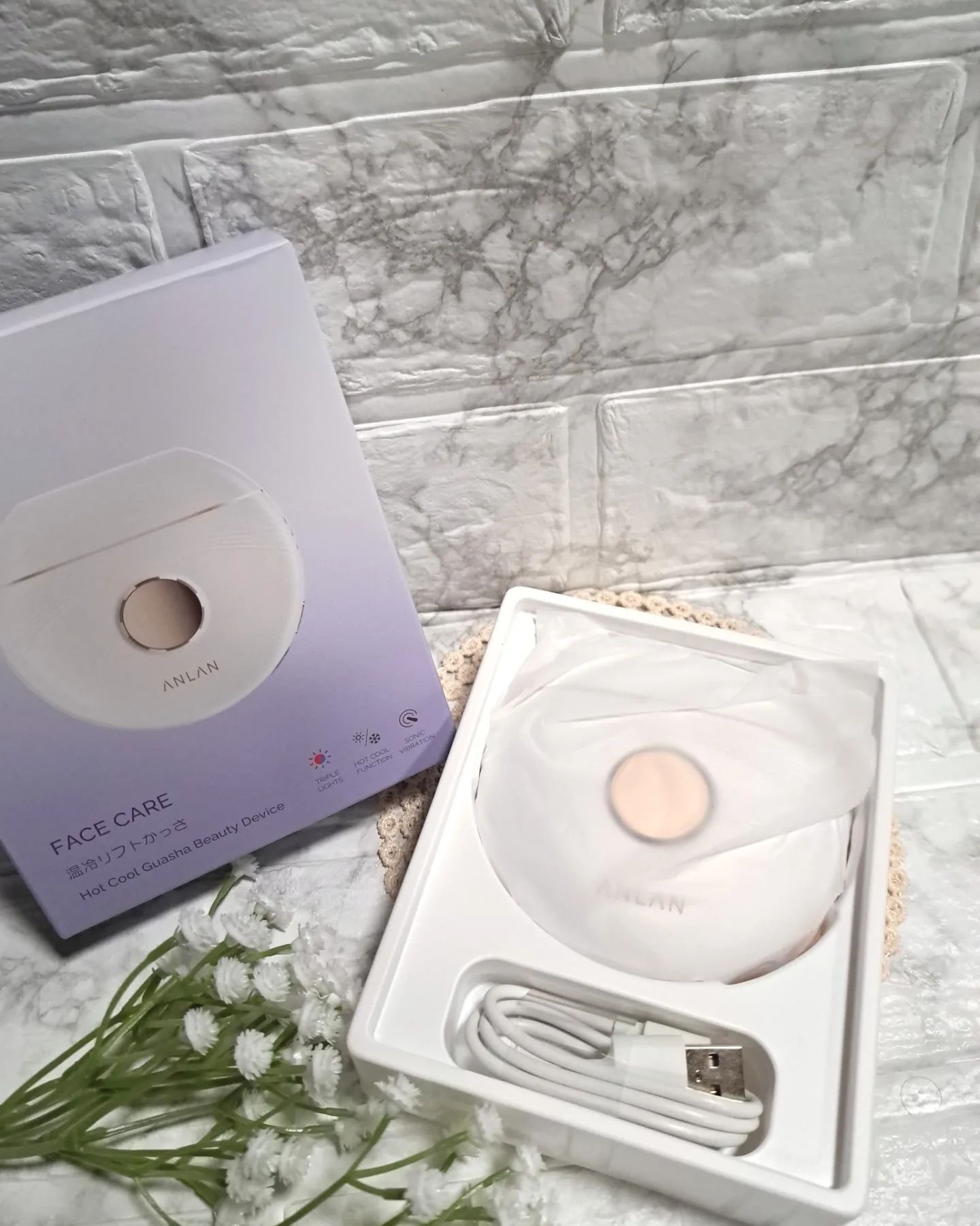 温冷リフトかっさ/ANLAN/美顔器・マッサージを使ったクチコミ（3枚目）