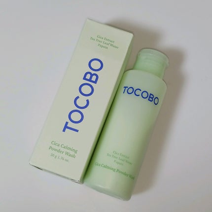 シカカーミングパウダーウォッシュ/TOCOBO/洗顔パウダーを使ったクチコミ(1枚目)
