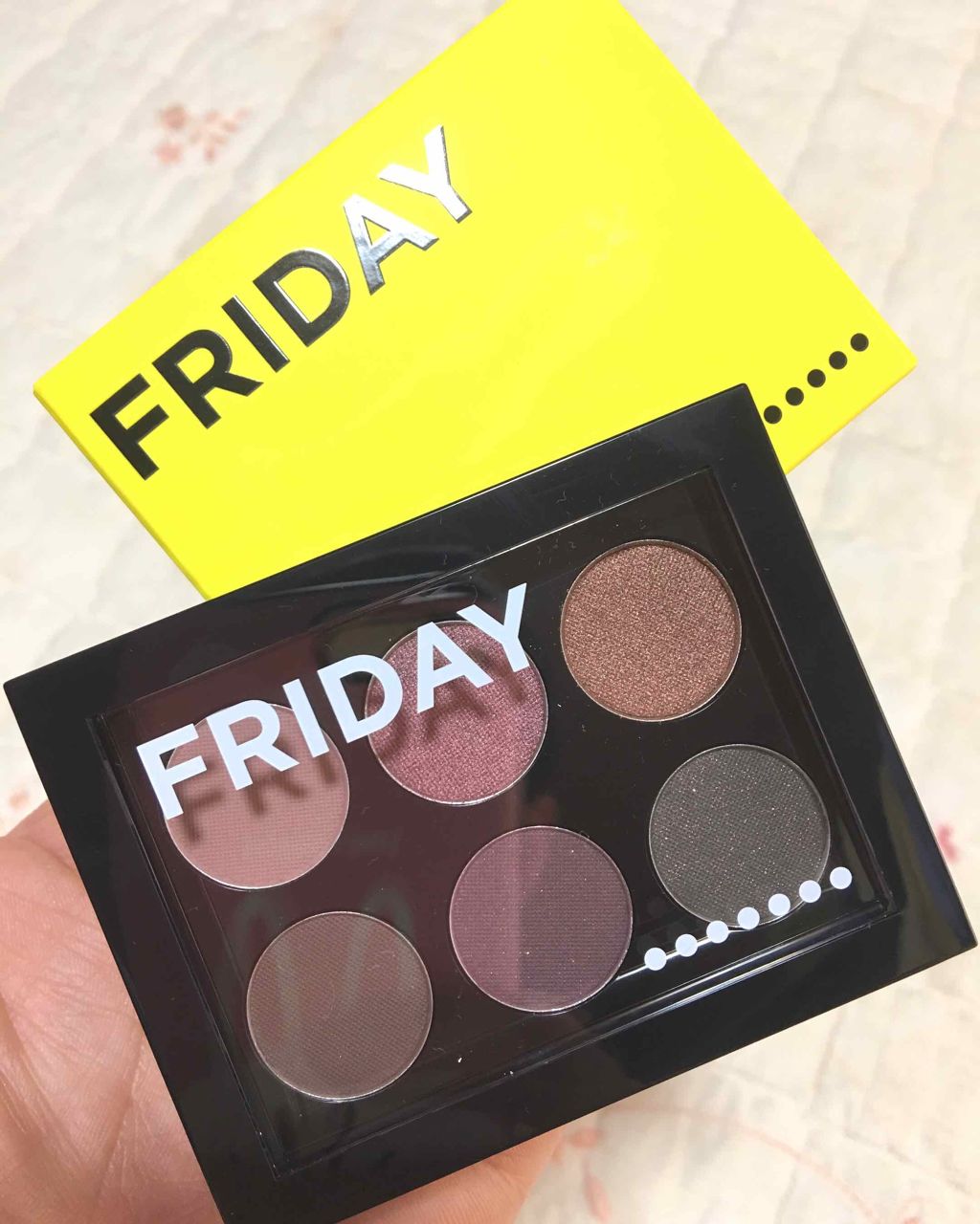 weekly eye palette/ARITAUM/アイシャドウパレットを使ったクチコミ（1枚目）