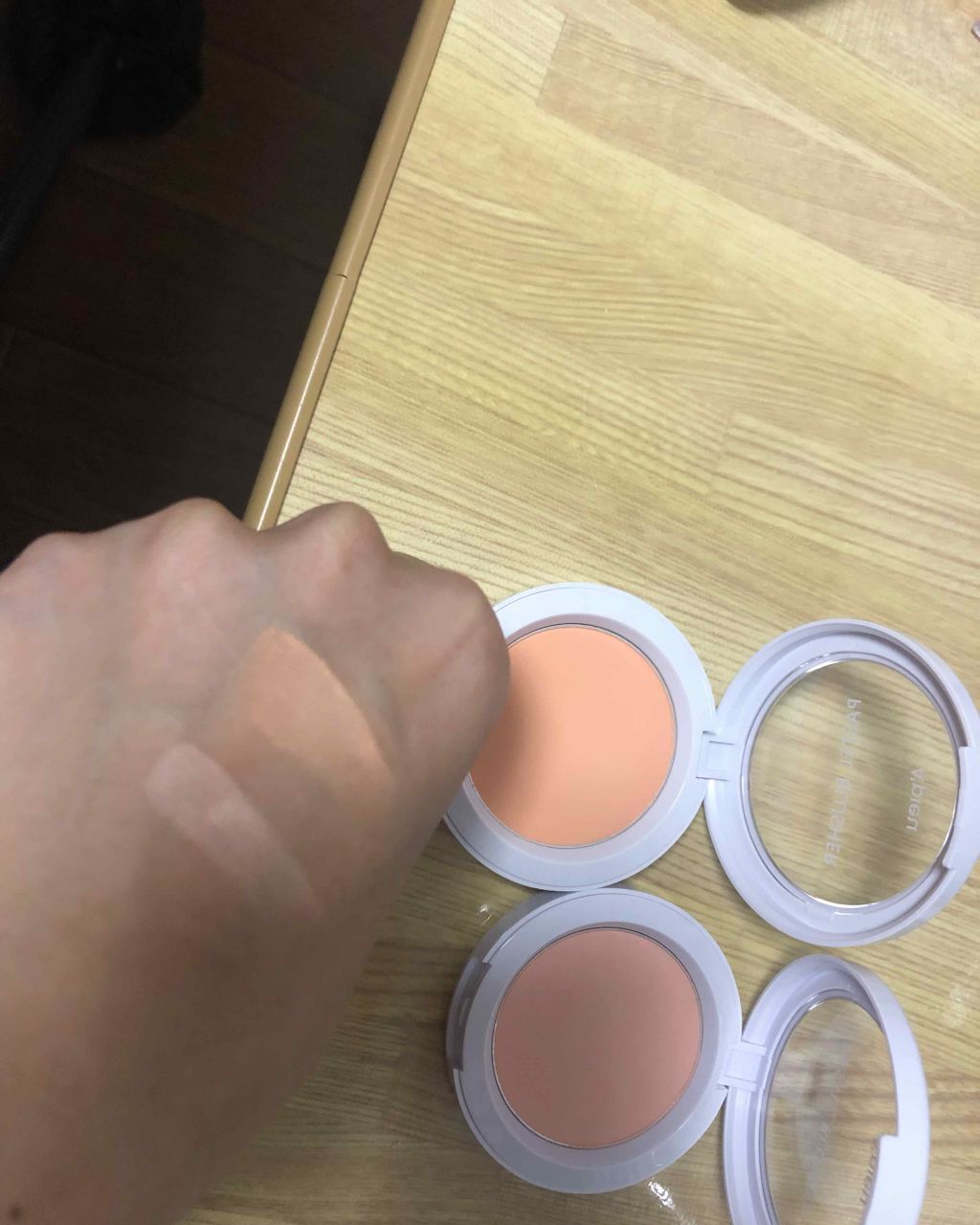 アピュー パステルブラッシャー/A’pieu/パウダーチークを使ったクチコミ(3枚目)