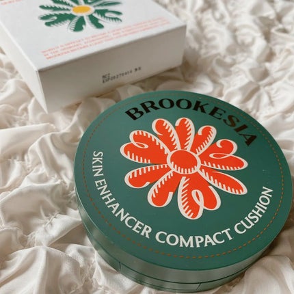 スキンエンハンサー コンパクト クッション (マット)/BROOKESIA/クッションファンデーションを使ったクチコミ(1枚目)