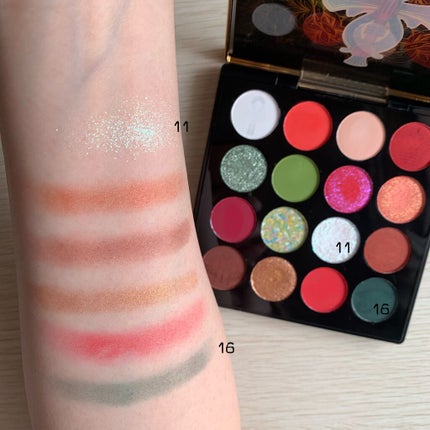 大英博物館 エジプトシリーズ アイシャドウパレット/ZEESEA/アイシャドウパレットを使ったクチコミ(5枚目)