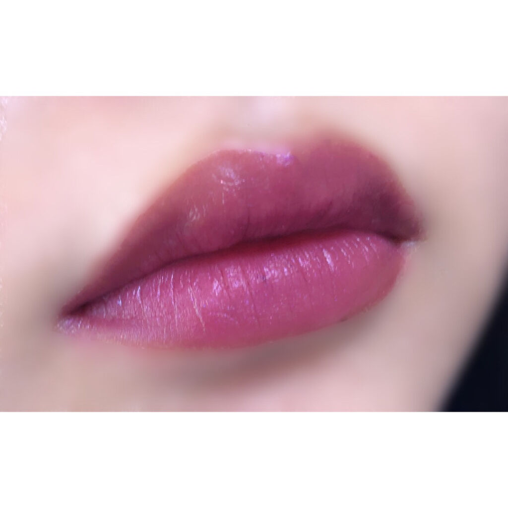 ピーチパフ ロングウェアリング マット リップカラー /Too Faced/口紅を使ったクチコミ（3枚目）