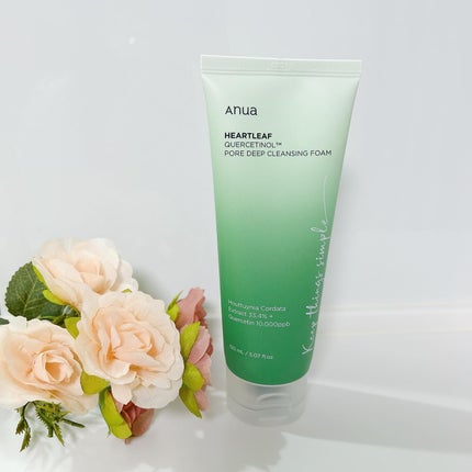 ドクダミポアディープクレンジングフォーム/Anua/洗顔フォームを使ったクチコミ(4枚目)