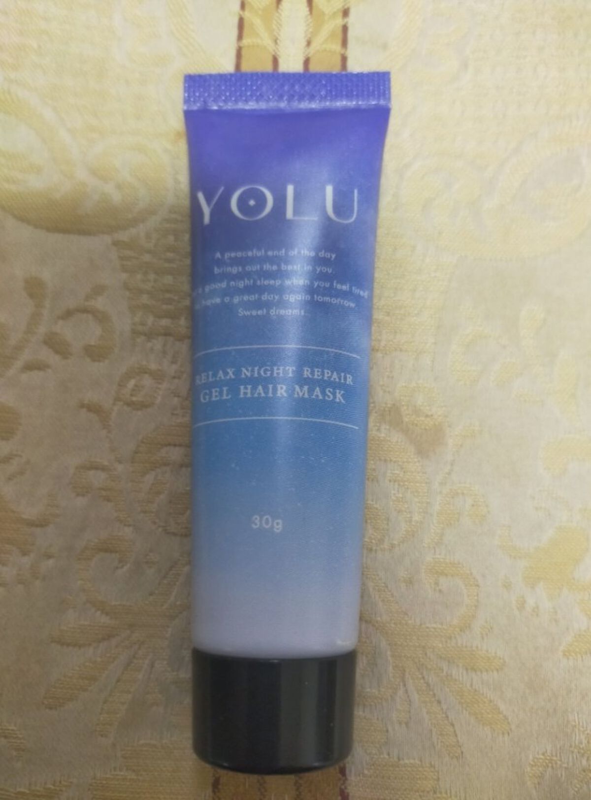 リラックスナイトリペアジェルヘアマスク/YOLU/ヘアマスク・ヘアパックを使ったクチコミ（1枚目）