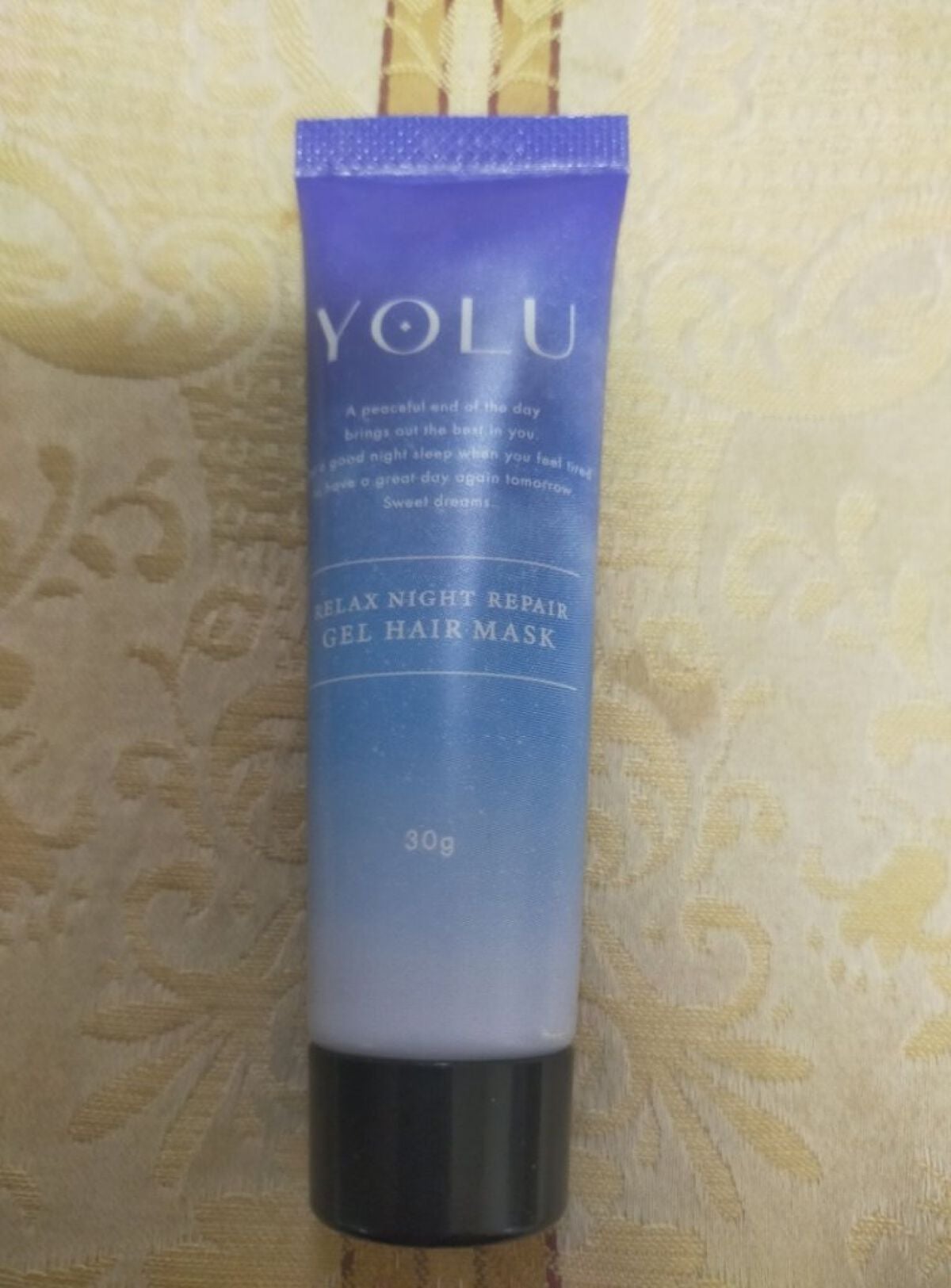 リラックスナイトリペアジェルヘアマスク/YOLU/ヘアマスク・ヘアパックを使ったクチコミ(1枚目)