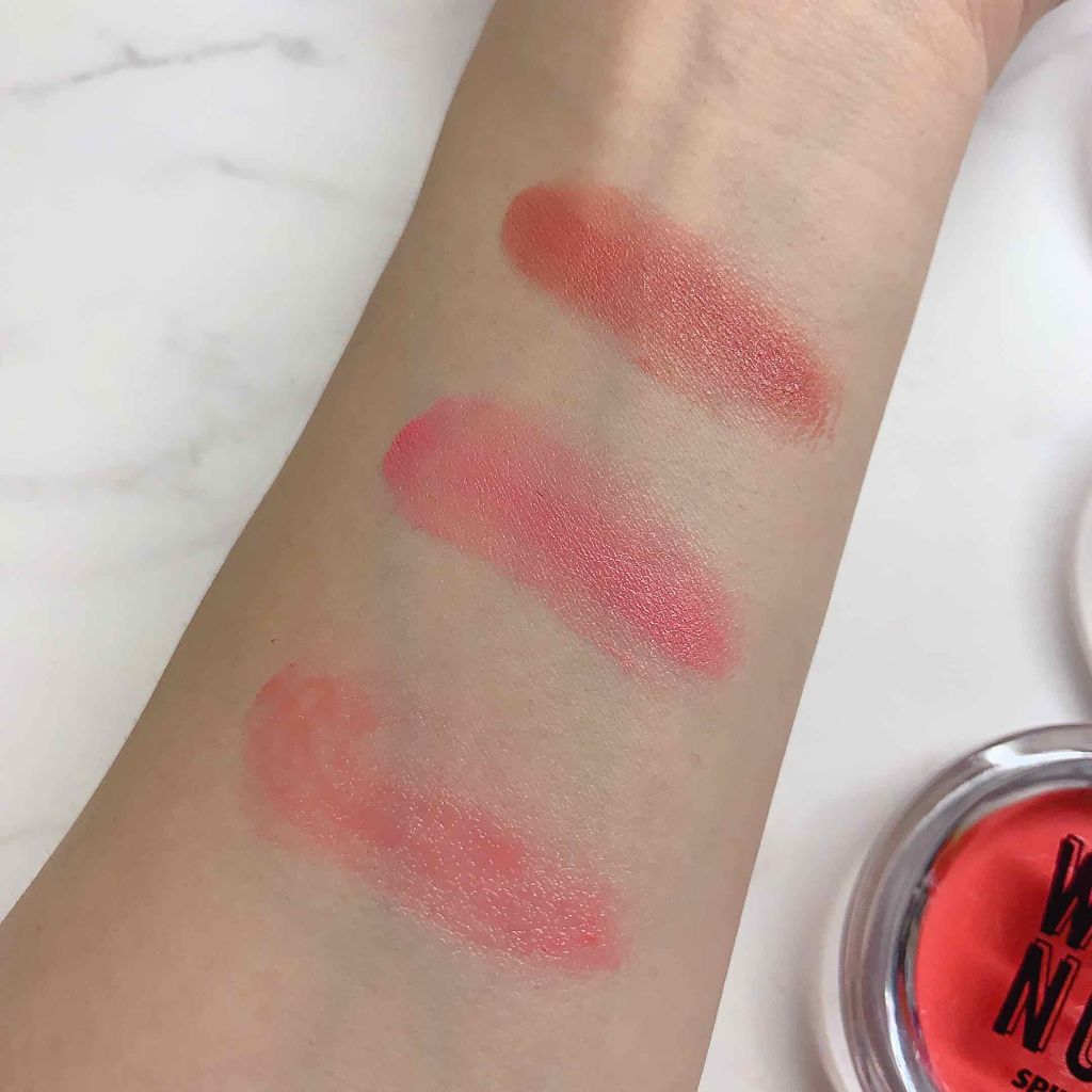 WHY NOT SPINNS クリームチーク/DAISO/ジェル・クリームチークを使ったクチコミ(3枚目)