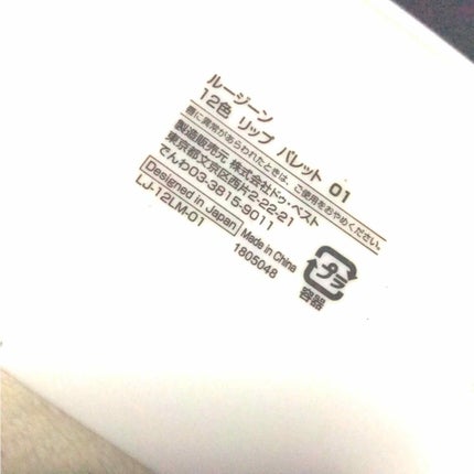 12色 リップ パレット/LOUJENE/口紅を使ったクチコミ(2枚目)