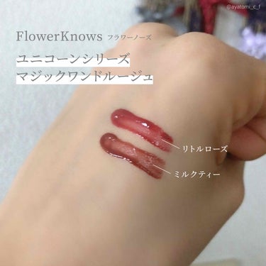 ユニコーンシリーズ マジックワンドルージュ/FlowerKnows/口紅を使ったクチコミ（2枚目）