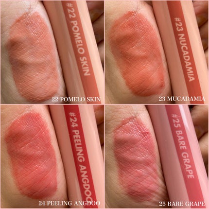 ジューシーラスティングティント/rom&nd/リップティントを使ったクチコミ(9枚目)