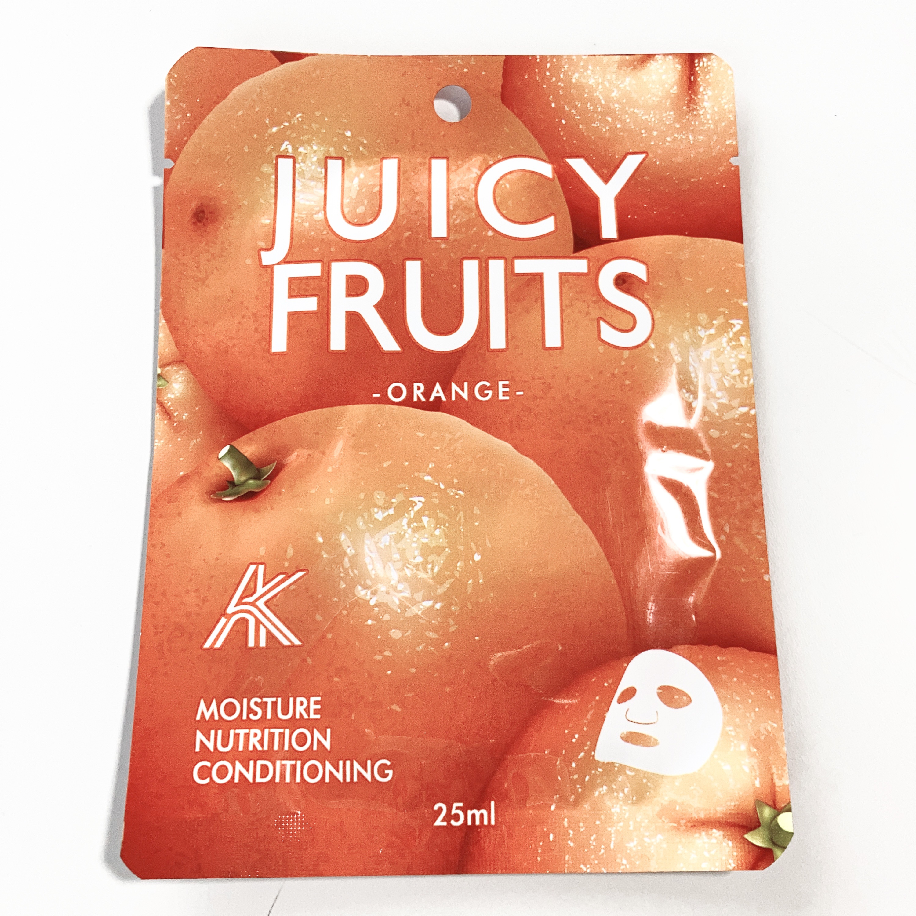JUICY FRUITS MUSK オレンジ/ASAHISHOJI/シートマスク・パックを使ったクチコミ（1枚目）