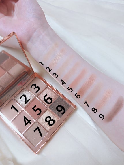 The Bella collection eyeshadow palette/CELEFIT/アイシャドウパレットを使ったクチコミ(3枚目)