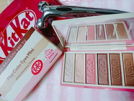 プレイカラーアイズ ミニ #キットカットオリジナル/ETUDE/アイシャドウパレットを使ったクチコミ(1枚目)