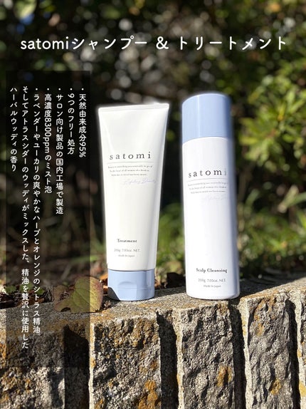 satomi スカルプクレンジング/トリートメント/satomi/市販シャンプーを使ったクチコミ(2枚目)