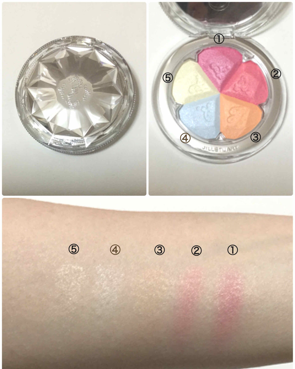 ジルスチュアート ブルーム ミックスブラッシュ コンパクト 06 brilliant bloom/JILL STUART/パウダーチークを使ったクチコミ（2枚目）