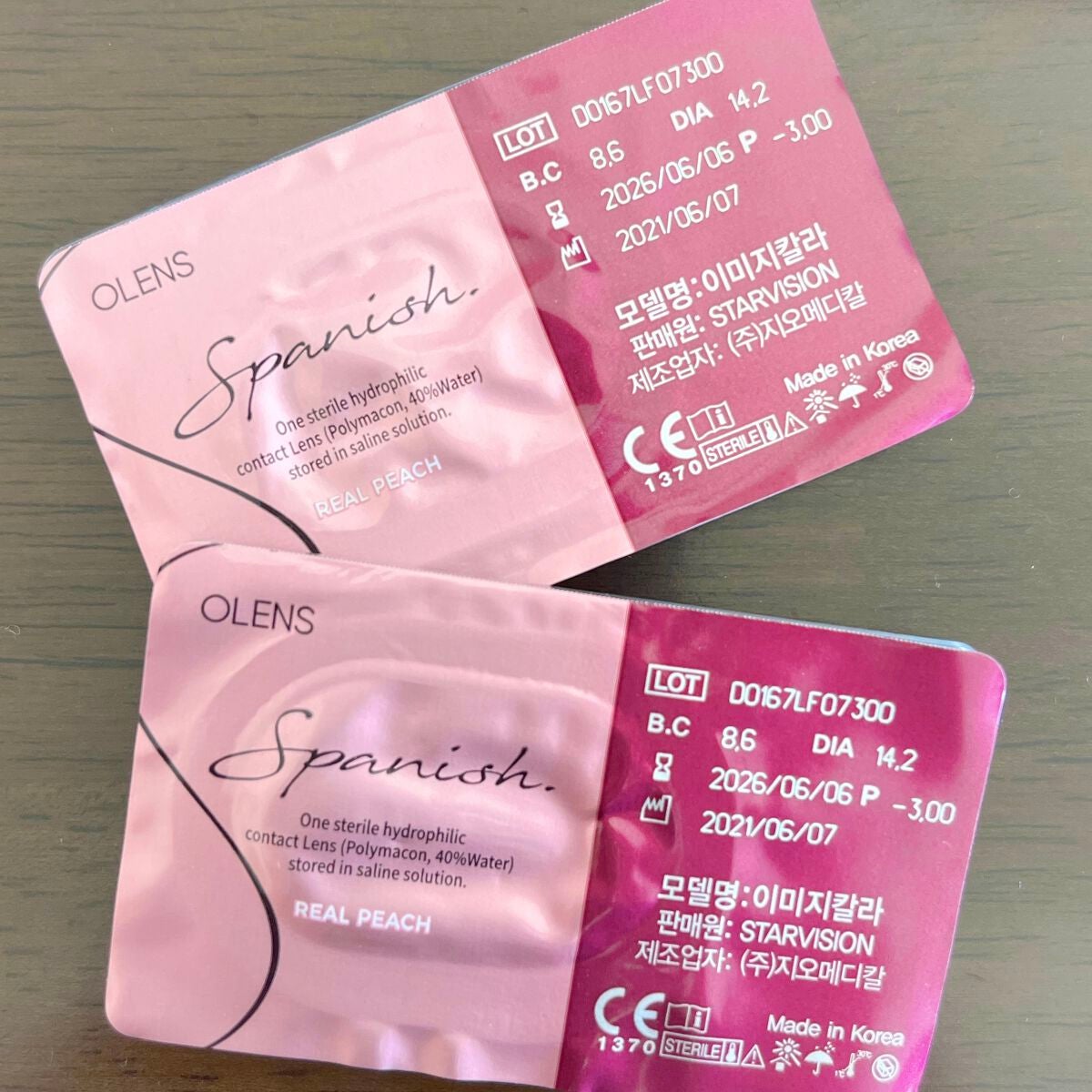 Spanish (スパニッシュ)/OLENS/カラーコンタクトレンズを使ったクチコミ(6枚目)